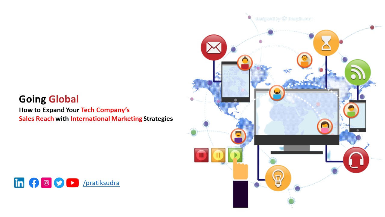 Going Global - How to Expand Your Tech Company's Sales Reach with International Marketing Strategies